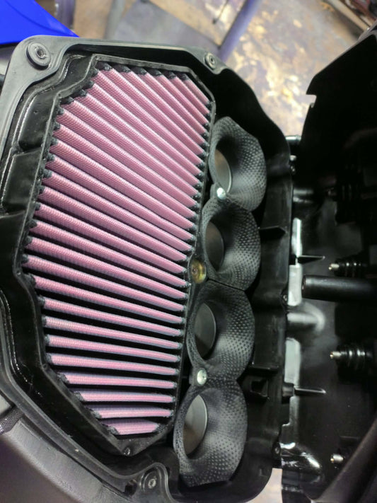 Dan Smeltz TOP SPEED Dimpled Velocity Stacks Gen 6 ZX10R